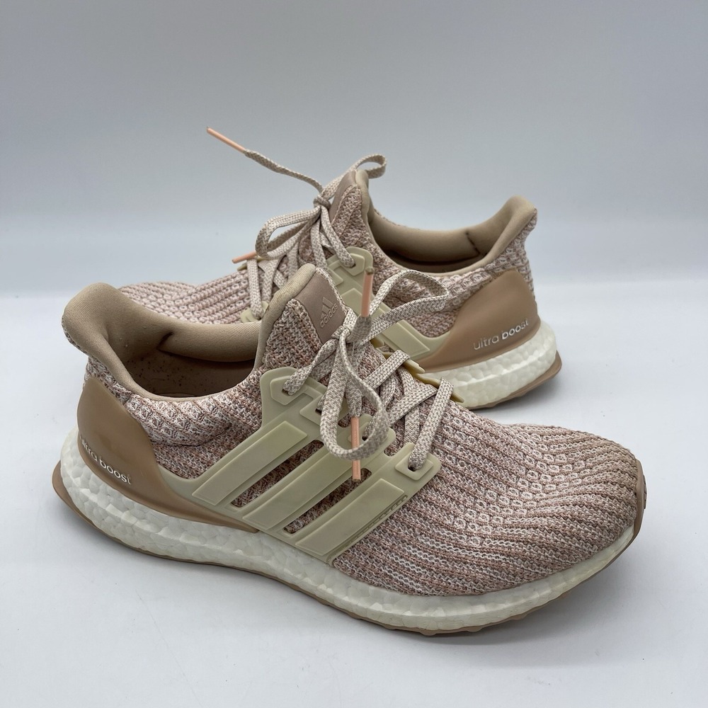 Adidas Ultra Boost 4.0 Women's Size 6.5 Sneakers BB6497 Ash Pearl Athletic Shoes